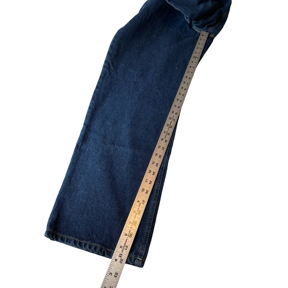 (2) RK Brand Jeans Mens 36x32 Blue Workwear‎ Camping Hiking Rugged Five Pocket